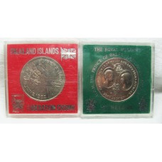 ST HELENA 1981 . CROWN and 1982 FALKLAND ISLANDS . CROWN